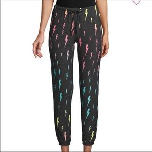 lighting bolt chaser sweatpants